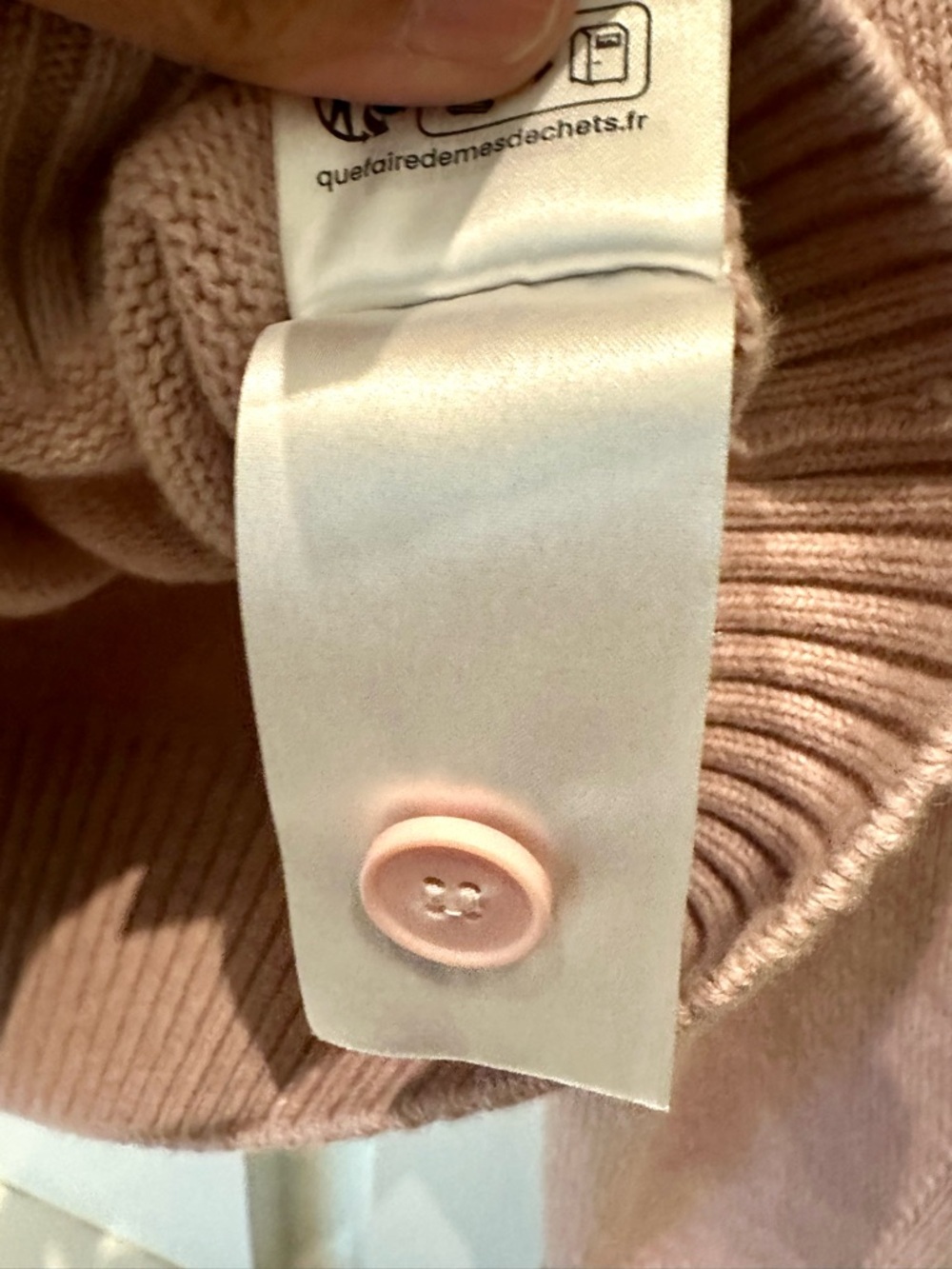 COS Merino Wool Cardigan in Light Pink size S, EUC. - Picture 6 of 7